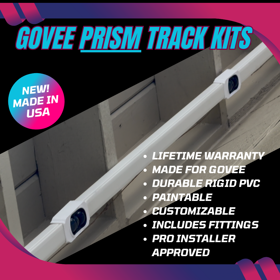 PermTrack Kit for Govee Outdoor Prism 200FT (PRE ORDER FOR 2026 ONLY)
